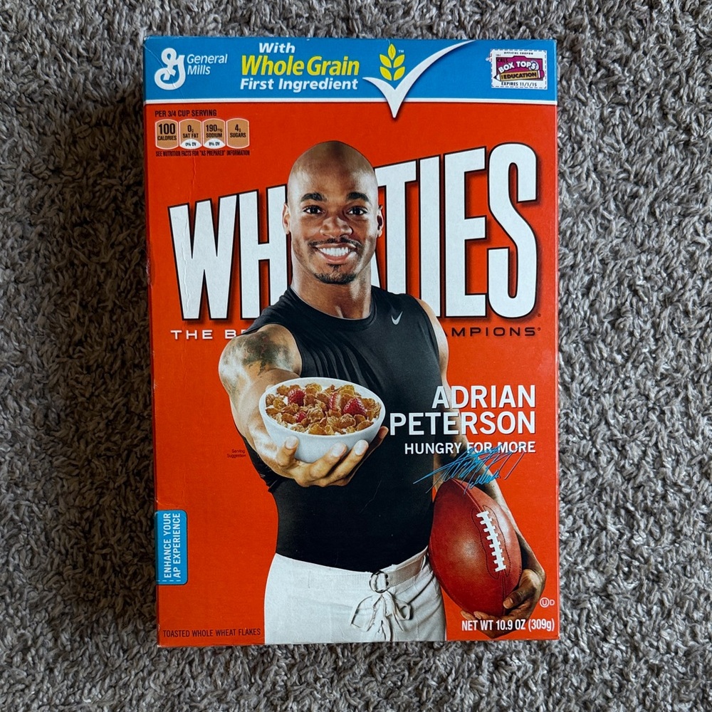 Breakfast Cereal - Orange Box